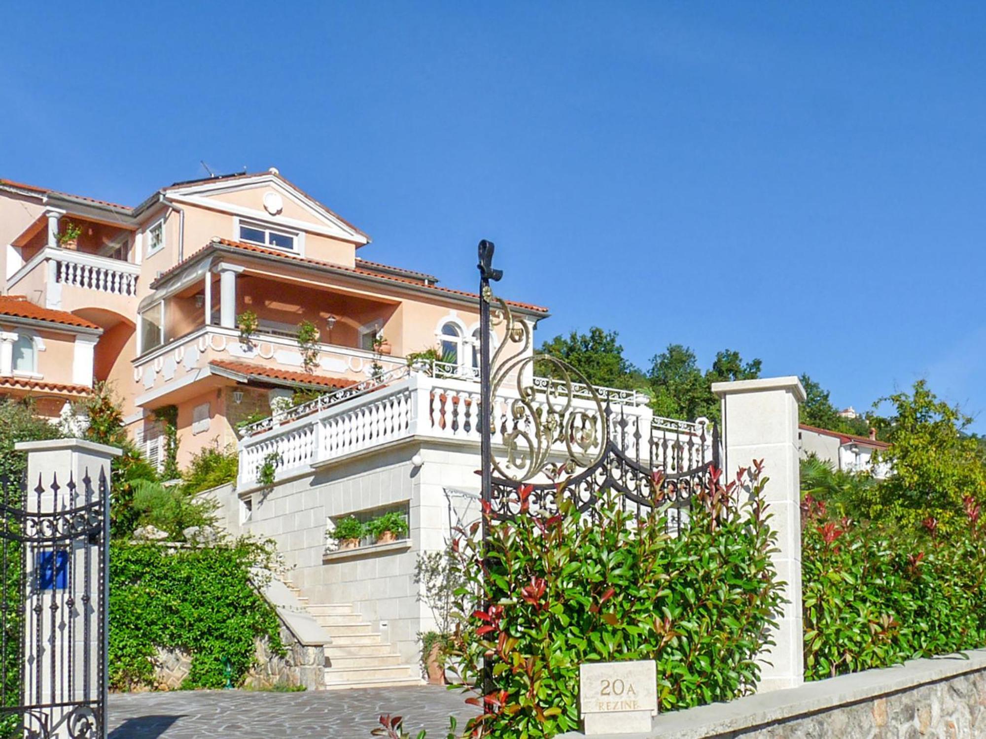 Apartment Villa Barbara Laurana Esterno foto