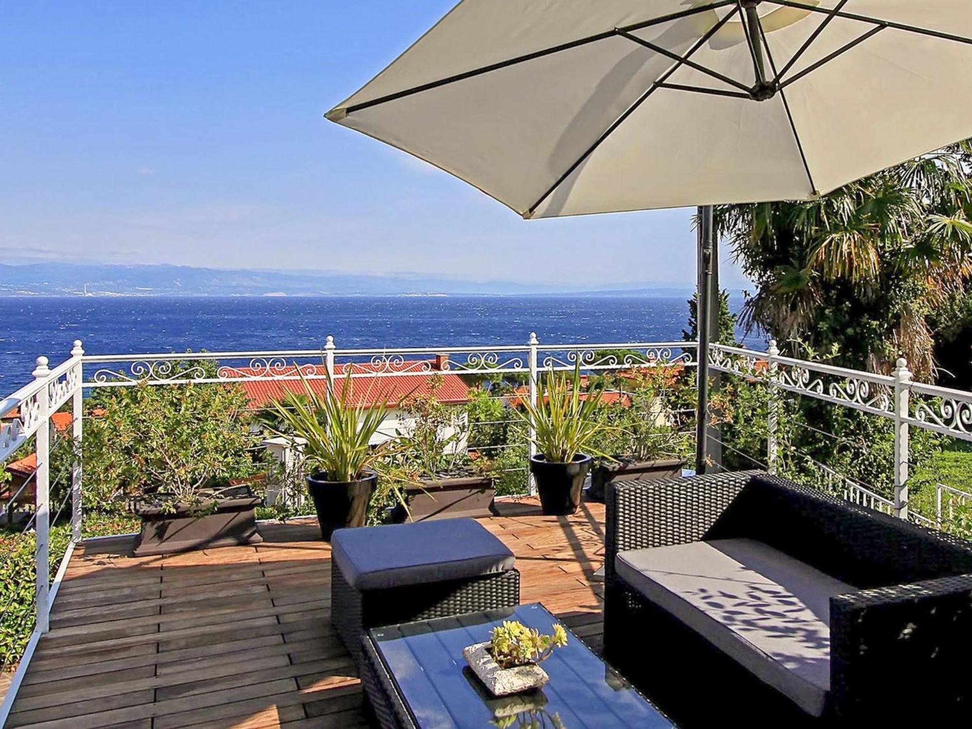 Apartment Villa Barbara Laurana Esterno foto